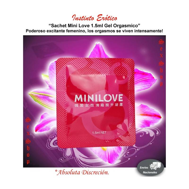 Sachet MINI Love Gel Orgasmico para Mujer