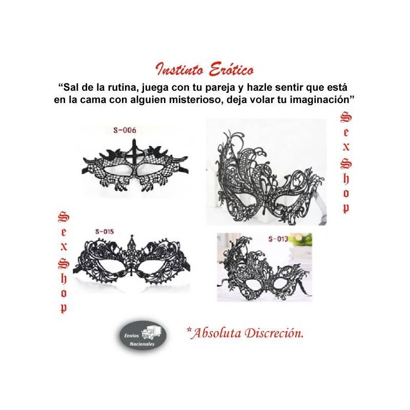 Máscara Sexy - Fetiche Erótico