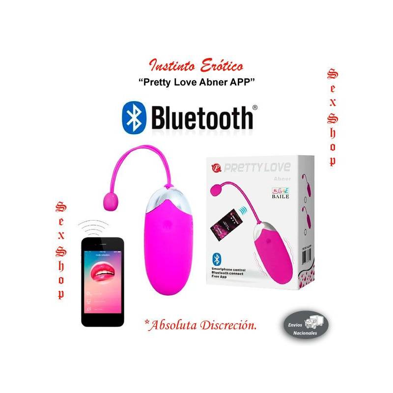 Vibrador Inalámbrico Pretty Love Abner APP