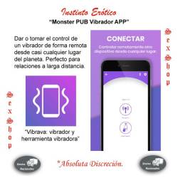 Monster PUB Vibrador APP