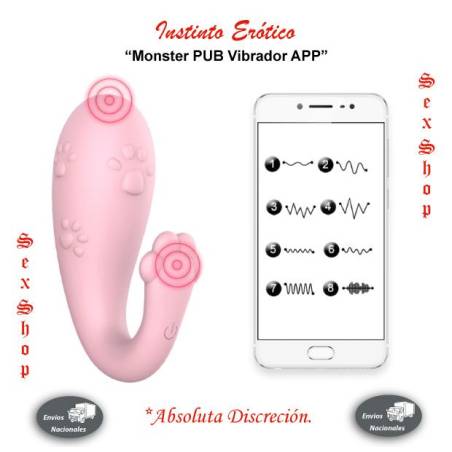 Monster PUB Vibrador APP