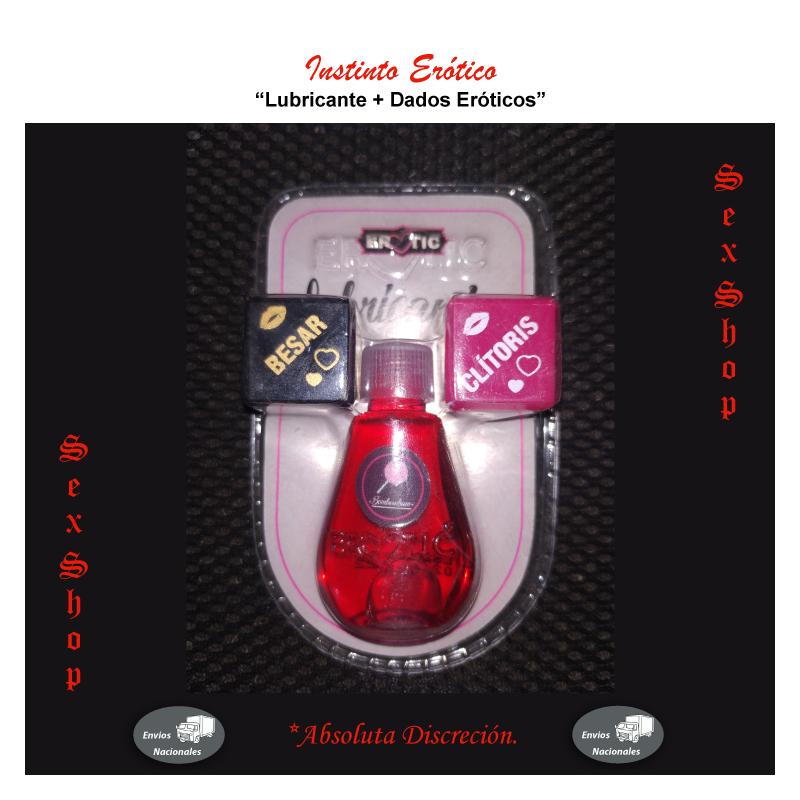 Lubricante Sensual Intimo + Dados