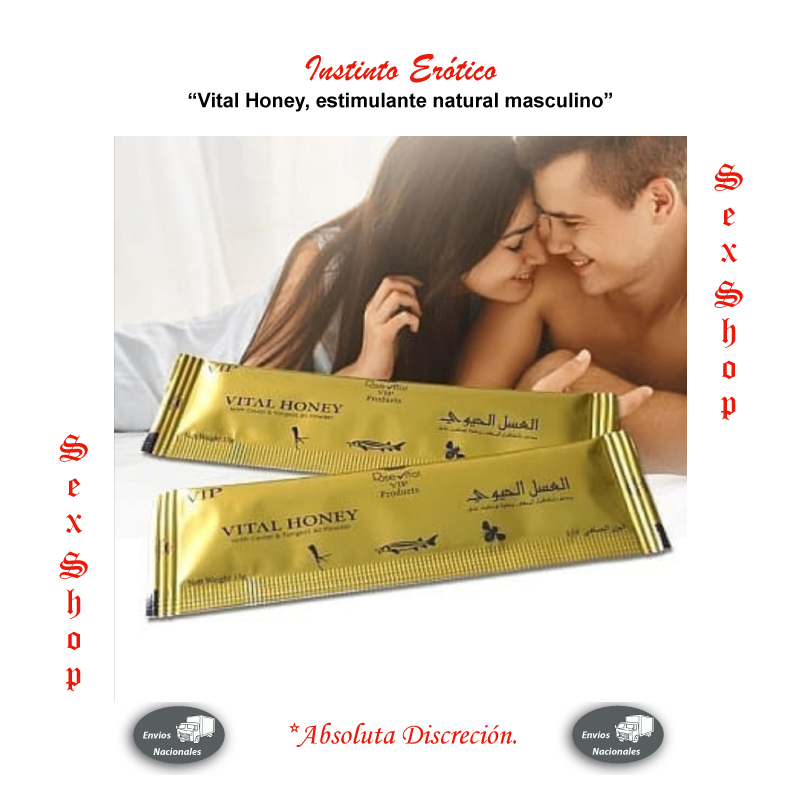 Vital Honey para hombre, estimulante natural por excelencia