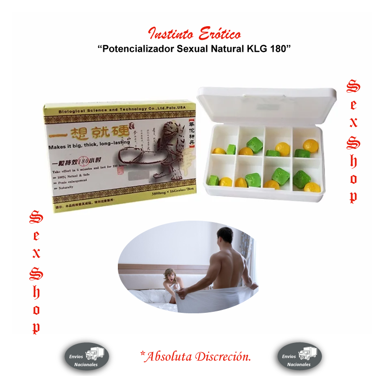 Potencializador Sexual Natural KLG 180