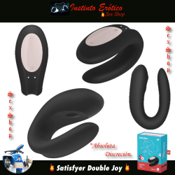Vibrador Inalámbrico para Parejas Satisfyer Double Joy